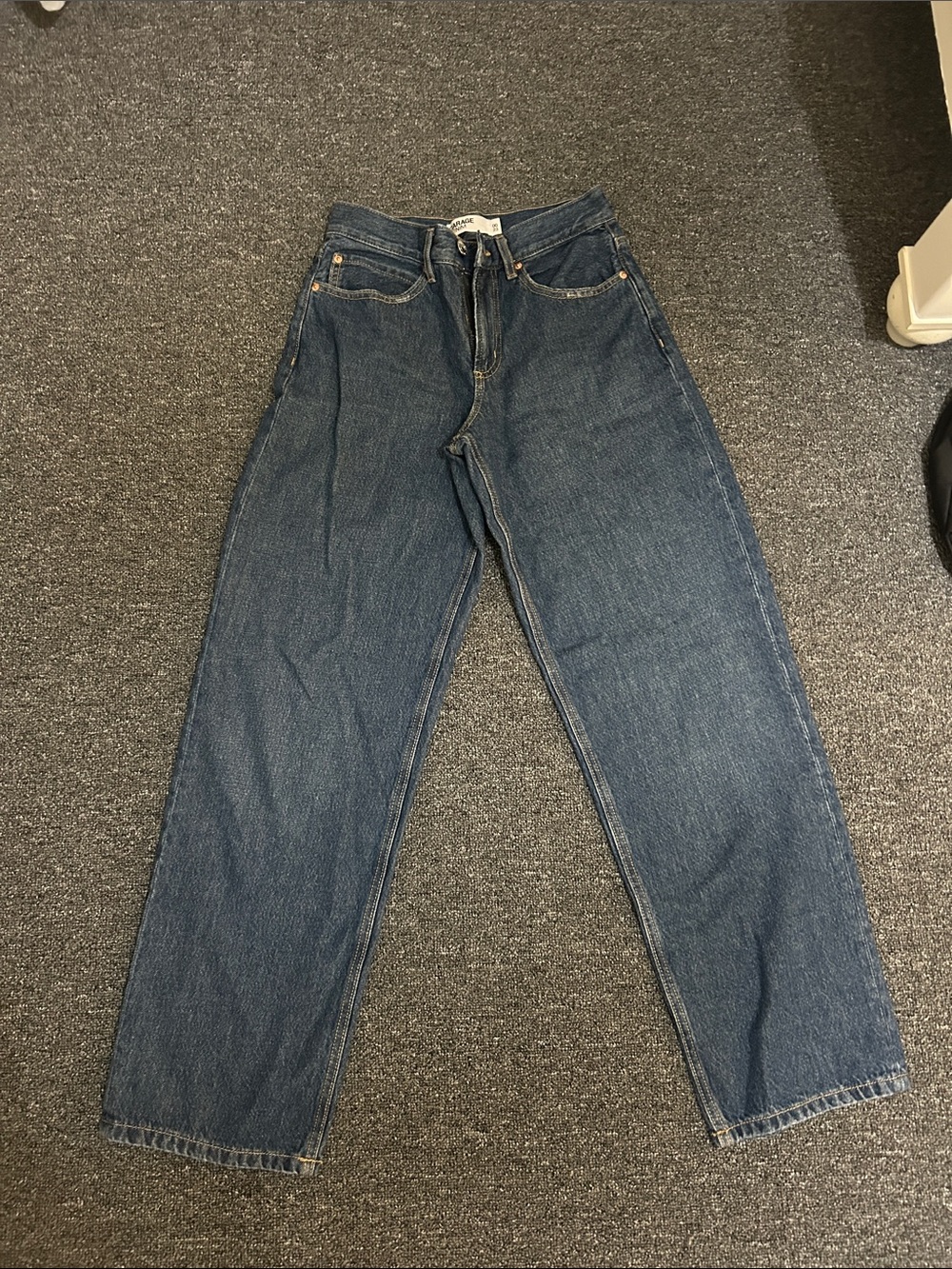 Classic Women’s Low Rise Baggy Blue Denim Jeans